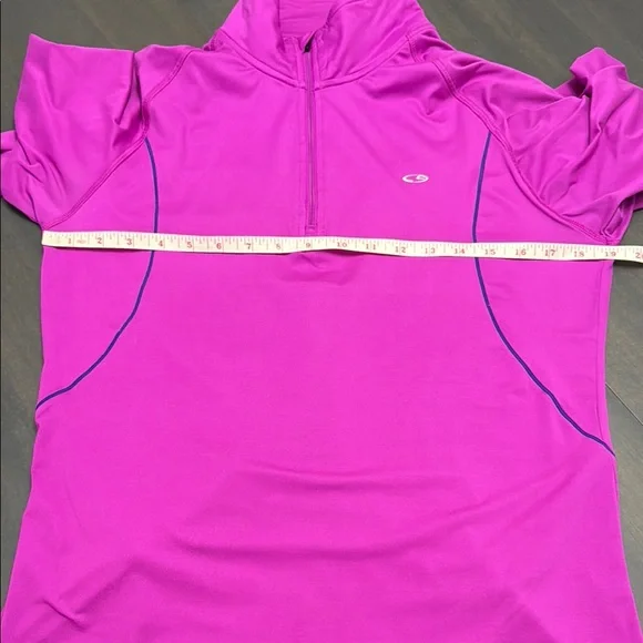 Champion C9 Quarter 1/4 Zip Run Athletic Tops Long Sleeve Set of 2 sz Large - Picture 14 of 16